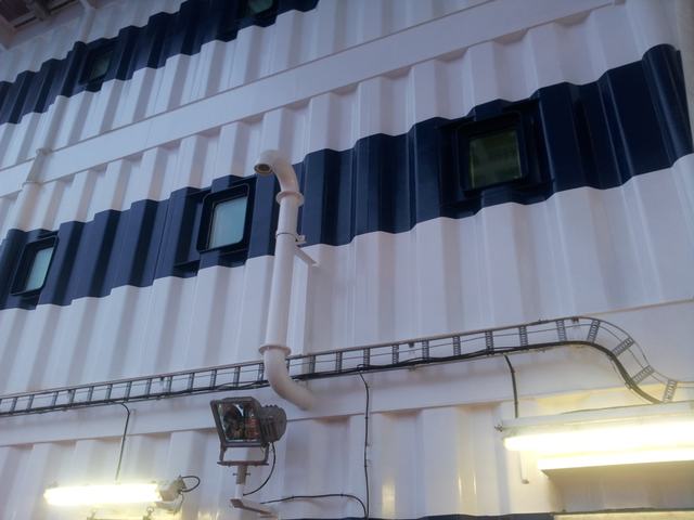 PT. Winner HVAC Services HVAC-R project photograph 075 — marine duct fabrication and installation