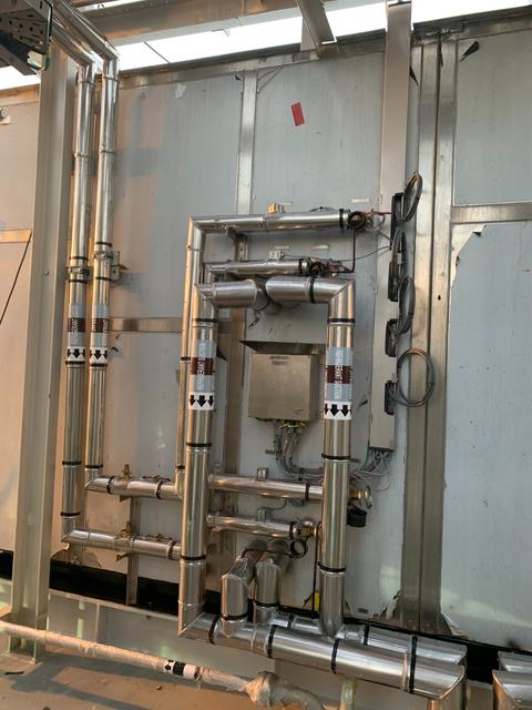 PT. Winner HVAC Services HVAC-R project photograph 094 — marine duct fabrication and installation