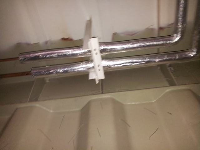 PT. Winner HVAC Services HVAC-R project photograph 095 — marine duct fabrication and installation