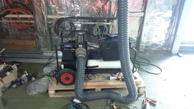 PT. Winner HVAC Services HVAC-R project photograph 102 — marine duct fabrication and installation