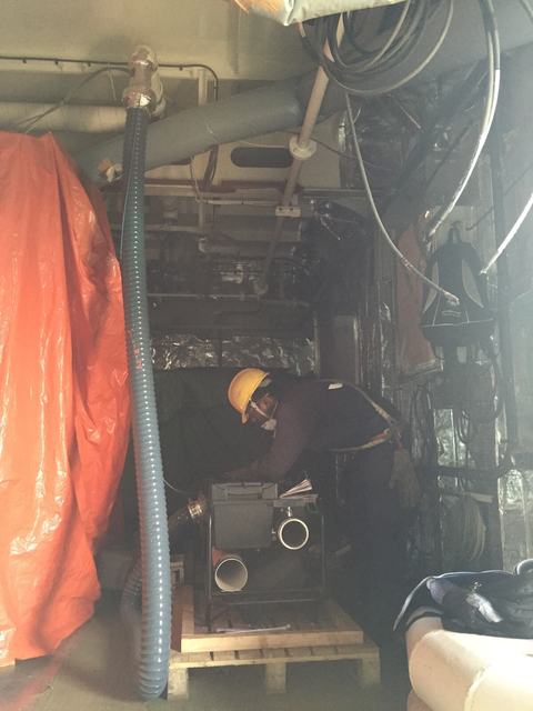 PT. Winner HVAC Services HVAC-R project photograph 105 — marine duct fabrication and installation