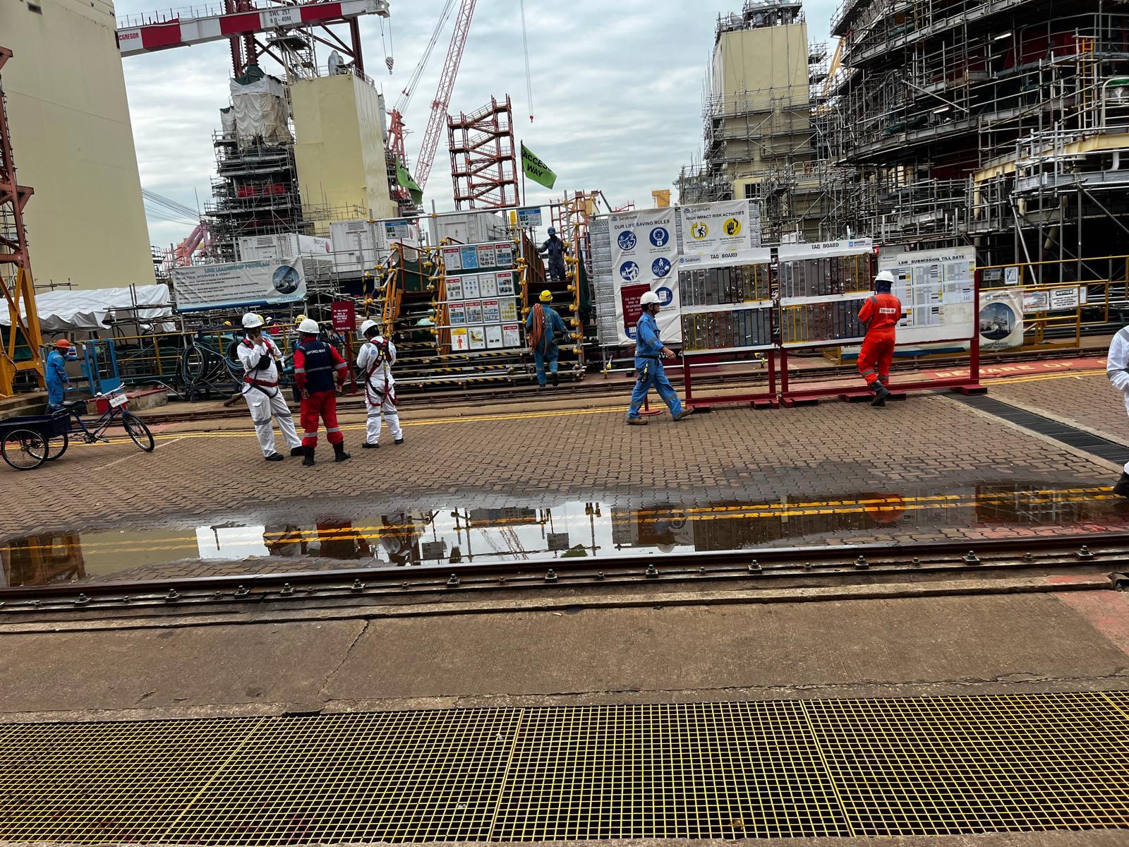 Singapore Navy LMV patrol vessel — naval-grade HVAC installation by PT. Winner HVAC Services